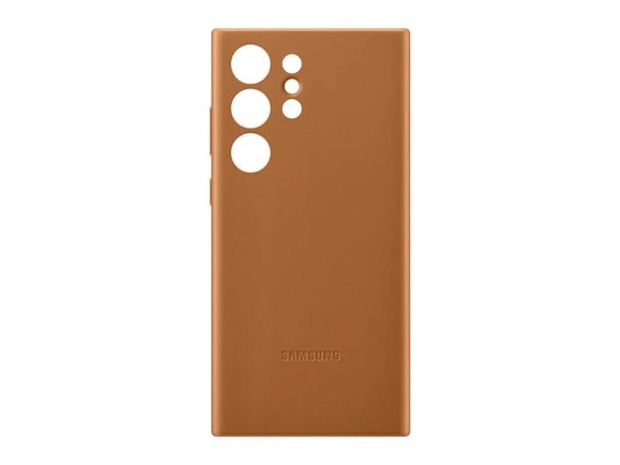 جراب   - بني-    الترا S22 سامسونج  -   case -brown Samsung   S22 ultra