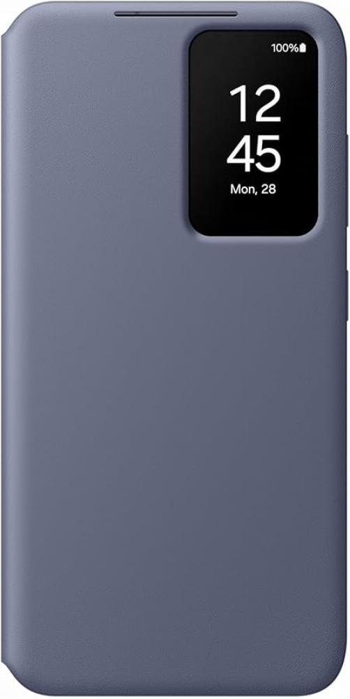 جراب محفظه  كجلي بلس S24 سامسونج  -  back case  dark blue Samsung   S24 plus