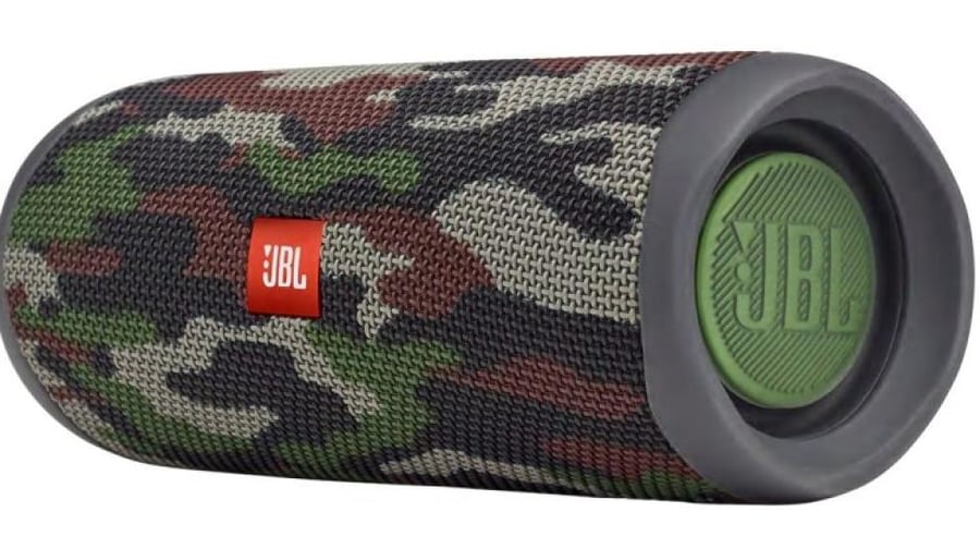 سماعة بلوتوث JBL Flip 5 باللون العسكري /  Bluetooth Speaker JBL Flip 5 army color