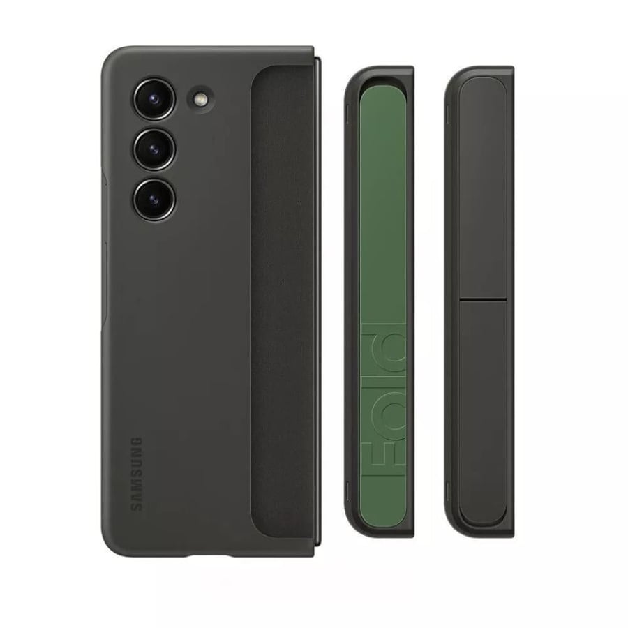 جراب اسود   مع استندين-     Z. Fold5 سامسونج  -   case  with 2 stand - dark gray- Samsung   Z. Fold5