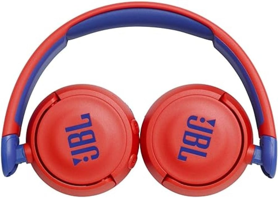 سماعات أذن لاسلكية JBL JR310BT باللون الأحمر / Headphones Wireless In-Ear JBL JR310BT red color
