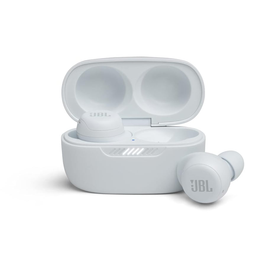سماعات أذن لاسلكية JBL Live Free NC+ باللون الأبيض / Headphones Wireless In-Ear JBL Live Free NC+ White color