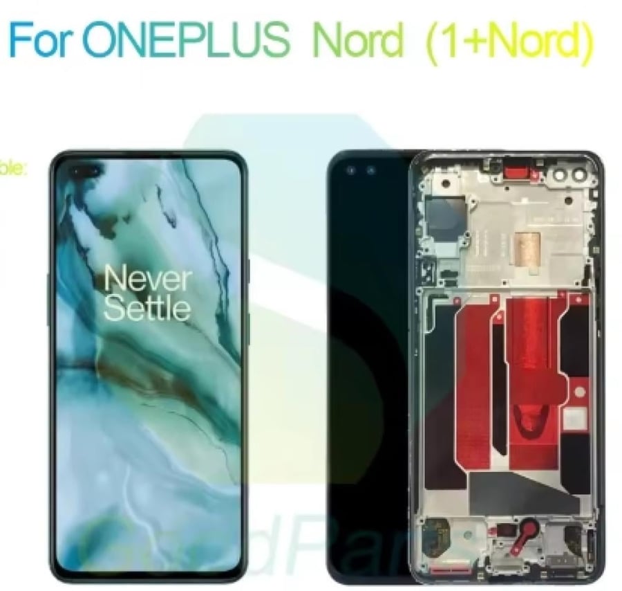 Lcd One plus 1+Nord CE شاشة