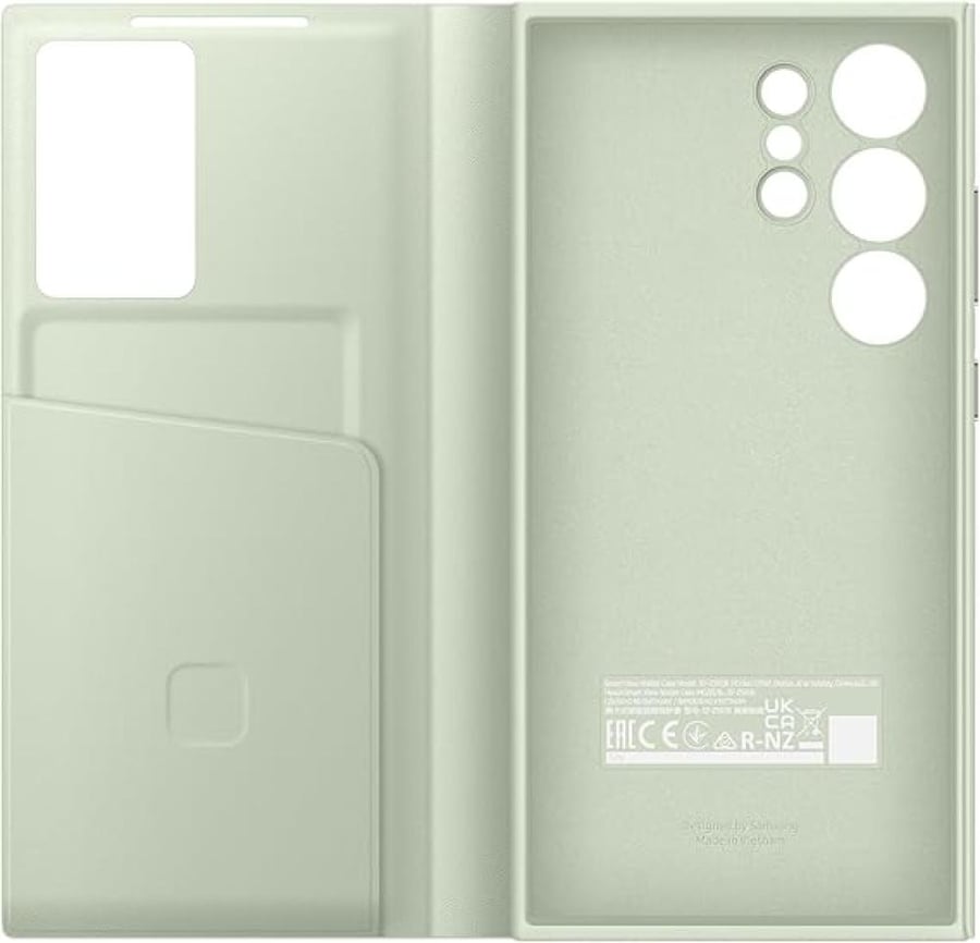 جراب خلفي ابيض lالترا S24 سامسونج  -  back case  white Samsung ultra S24