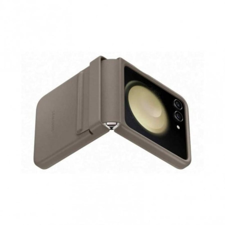 جراب   بني-     Z. Flip5 سامسونج  -   case  -   brown Samsung   Z. Flip5
