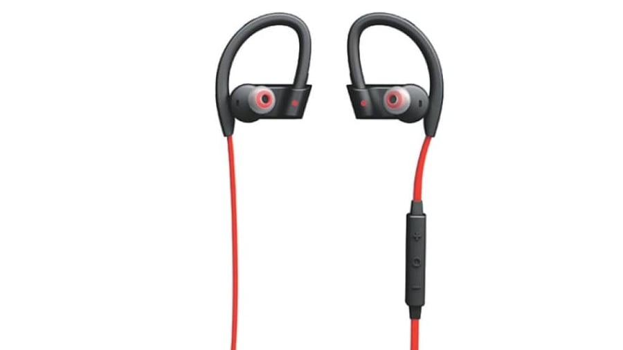 سماعات أذن لاسلكية جابرا سبورت بيس باللون الاحمر / Headphones Wireless In-Ear Jabra Sport Pace y Red color