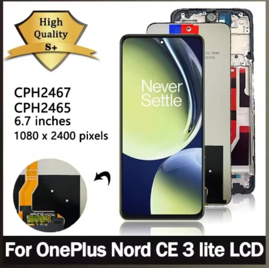 Lcd One plus 1+Nord CE3 Lite شاشة