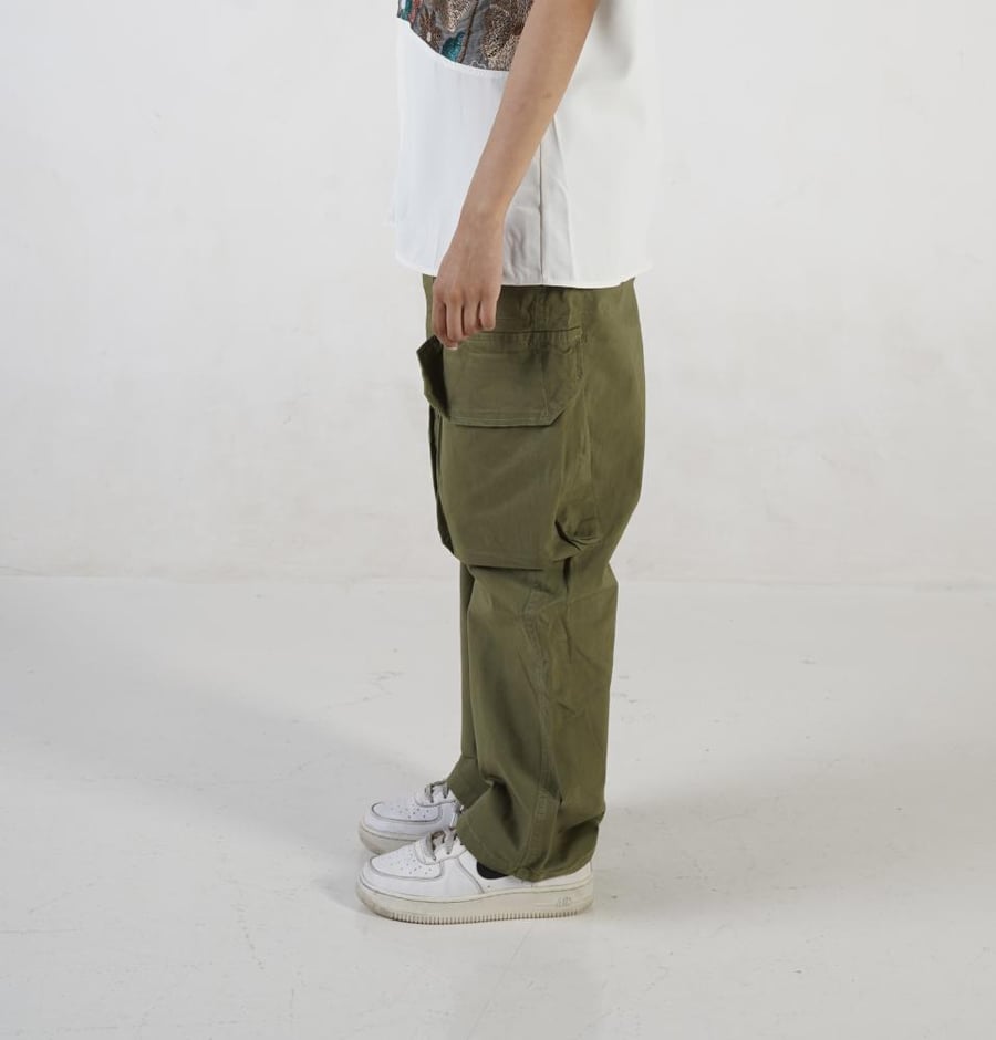 Dark Green Cargo Pants