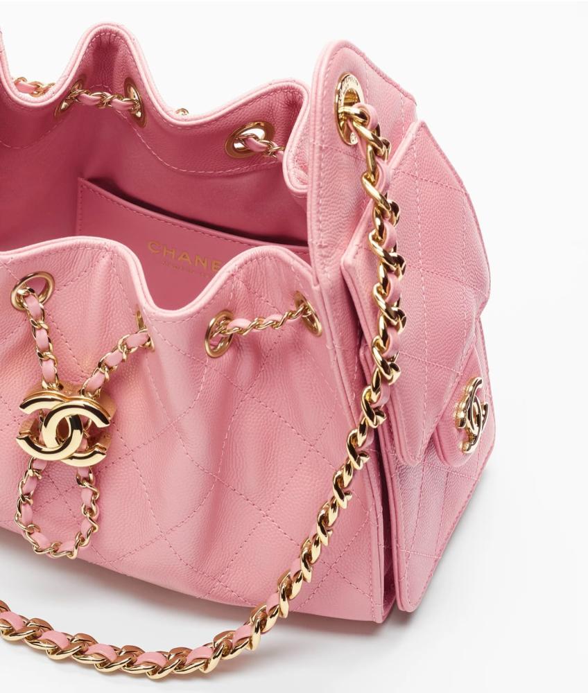 شنطة شانيل 25 باللون الوردي ‏Chanel 25 Bag Pink