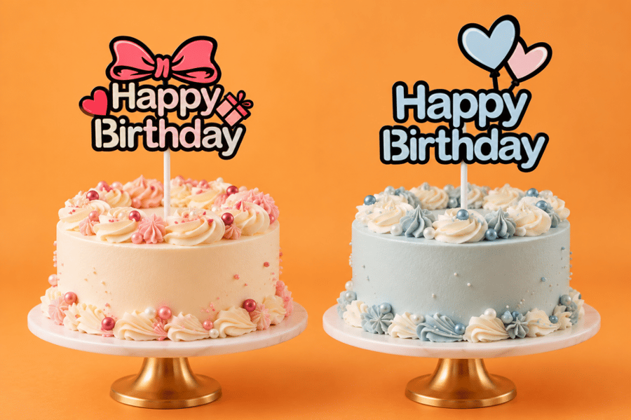 تغريزة كيك Happy Birthday - فوم