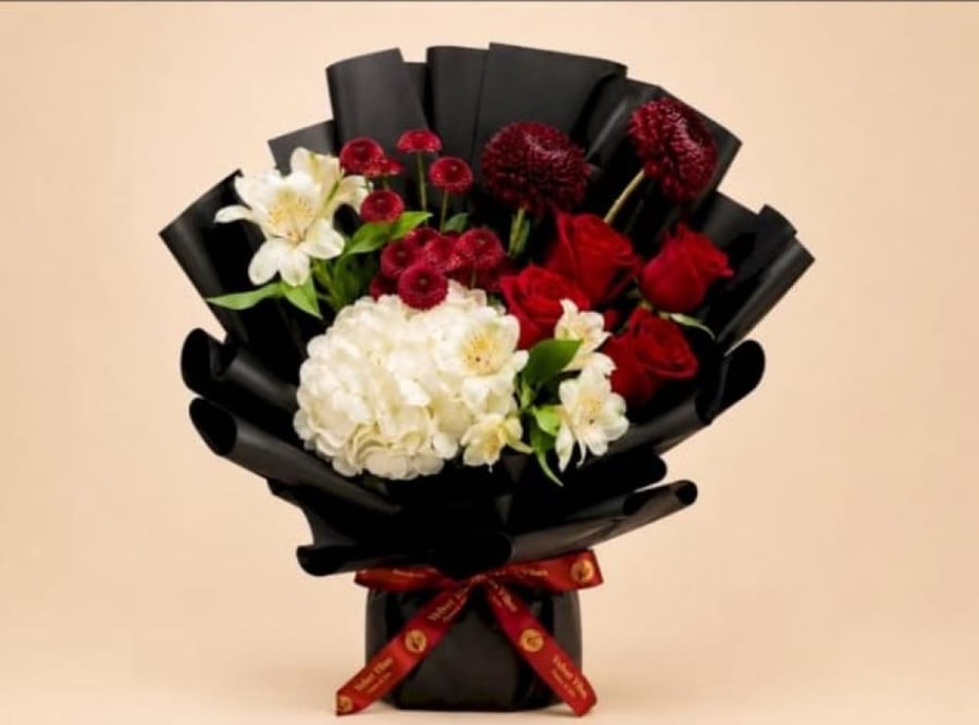 Ruby Glow Bouquet