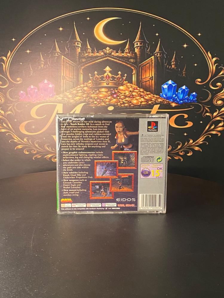 Tomb Raider III: Adventures of Lara Croft (PS1)