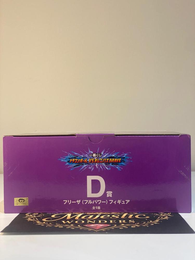 Bandai Ichiban Kuji Dragon Ball VS Omnibus Brave Prize D Frieza Full Power Figure