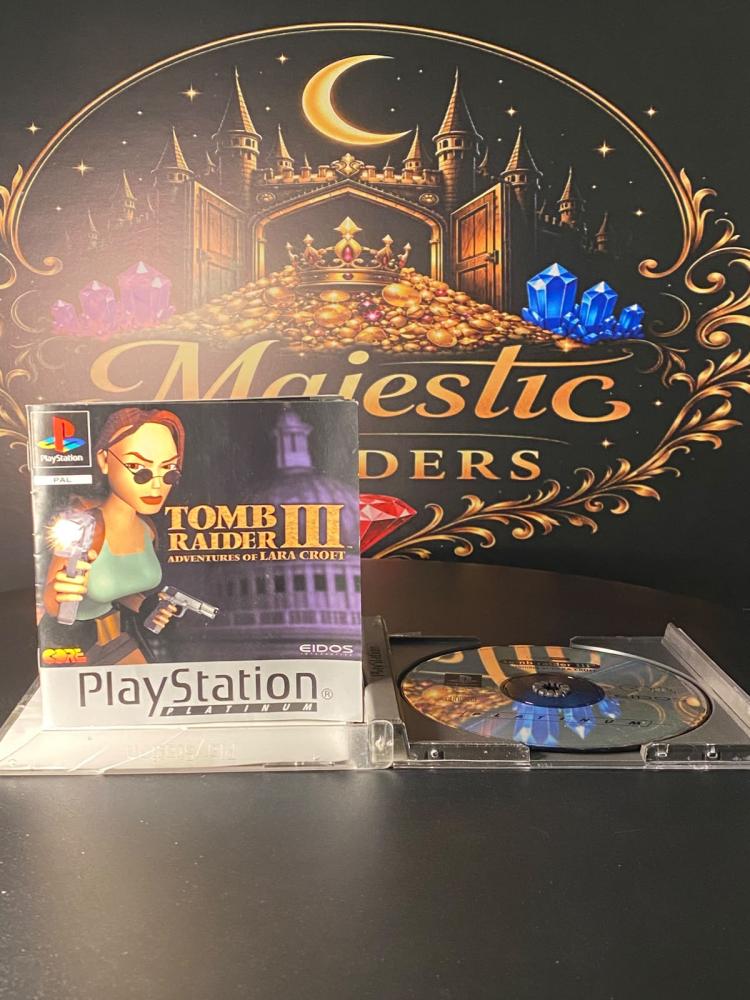 Tomb Raider III: Adventures of Lara Croft (PS1)