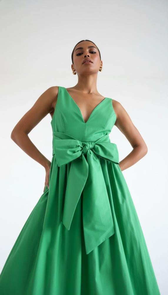Summer dress with bright colors