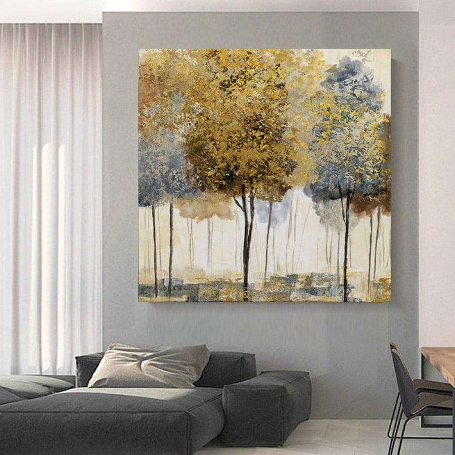 لوحه كنفاس للفن التجريدي