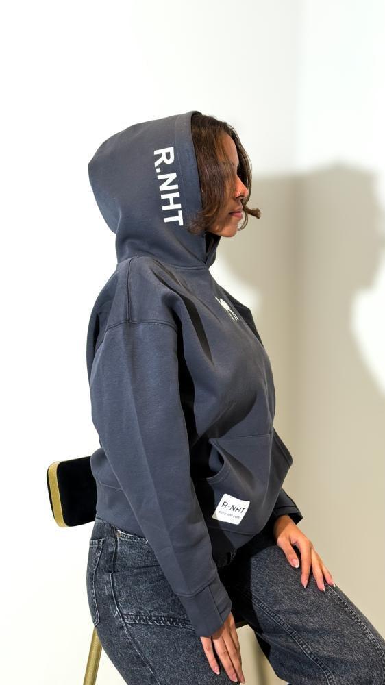 هودي دبل كاب Navy Double Cap Hoodie