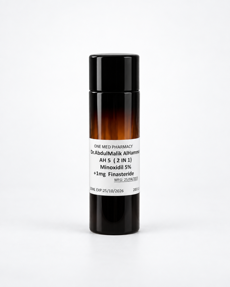 AH 5% (PG free) Finasteride spray 100 Dr. Abdul Malik Al Hamad