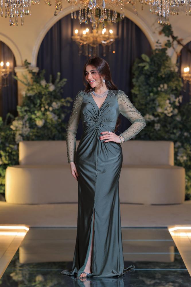 فستان سهره راقي jm005