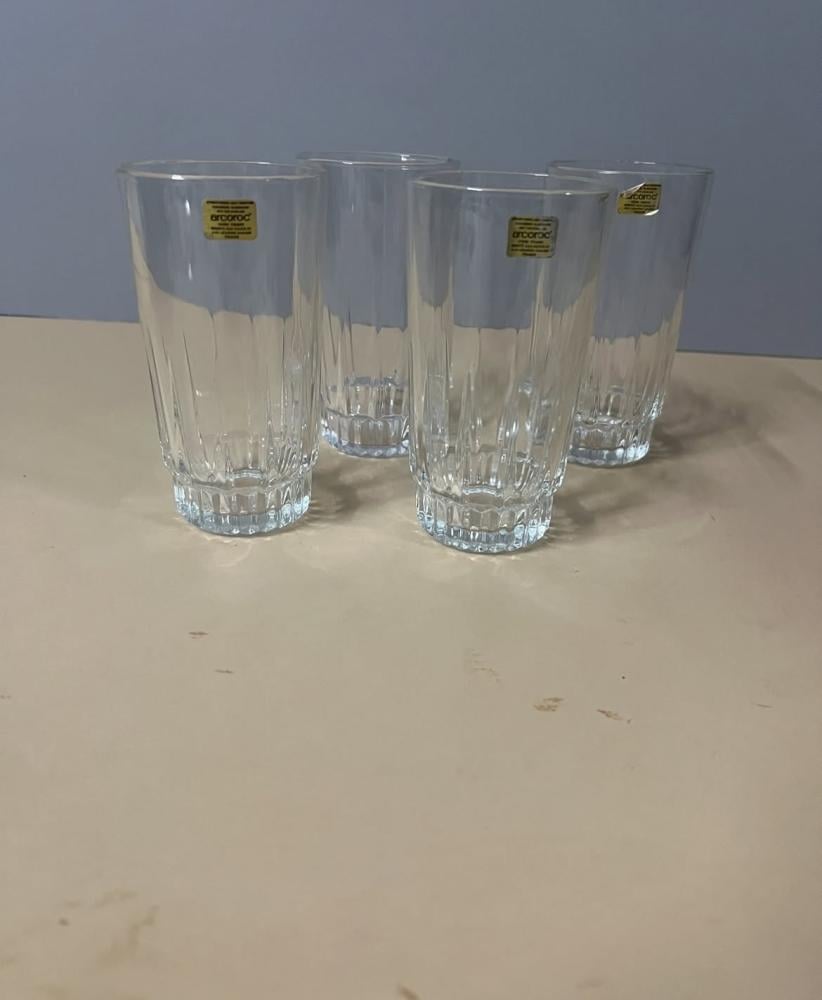Elegant French glasses, large rare size, price per piece