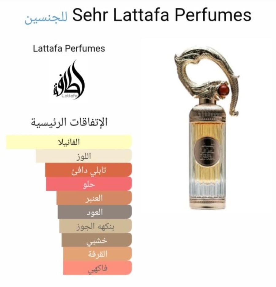 عطر سحر من لطافة او دو بارفيوم 100مل