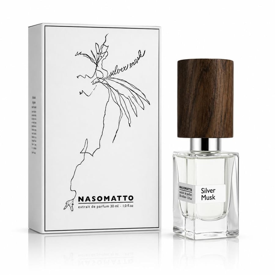 عطر ناسوماتو سلفر مسك اكسترايت دو بارفيوم 30مل