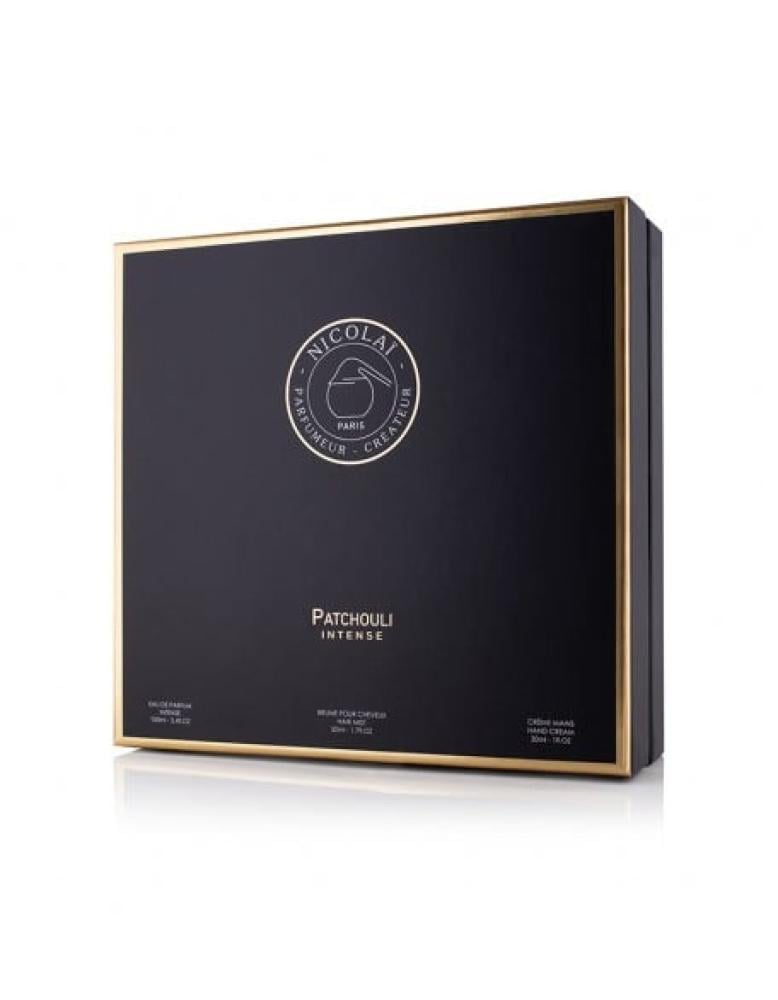 مجموعة باتشولي- العطر100مل- كريم اليد 50مل- عطر الشعر 30مل