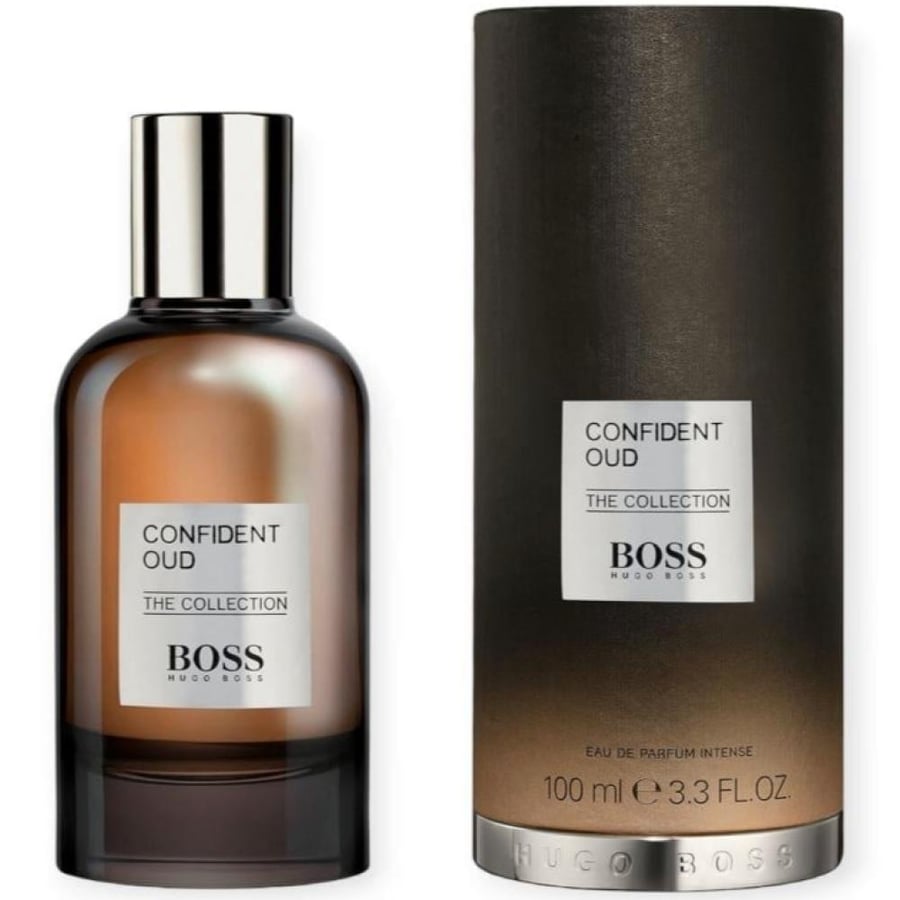 عطر هوغو بوس ذا كولكشن كونفدنت عود او دو بارفيوم 100مل Boss Confident
