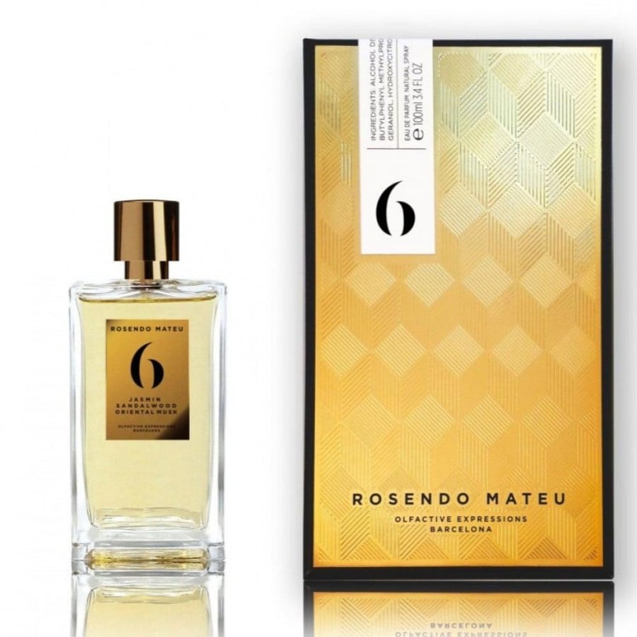 Rosendo Mateo Number 6 Jasmine Sandalwood Oriental Musk Eau de Parfum 100ml