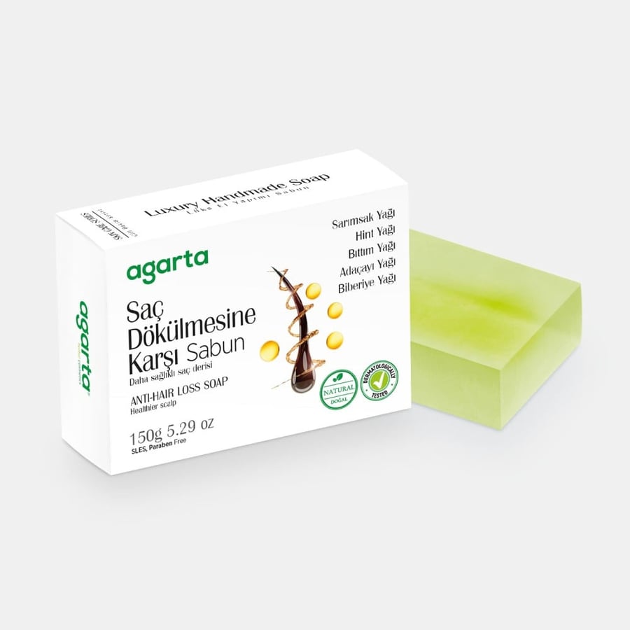 Agartha soap for natural care against hair loss 150 g