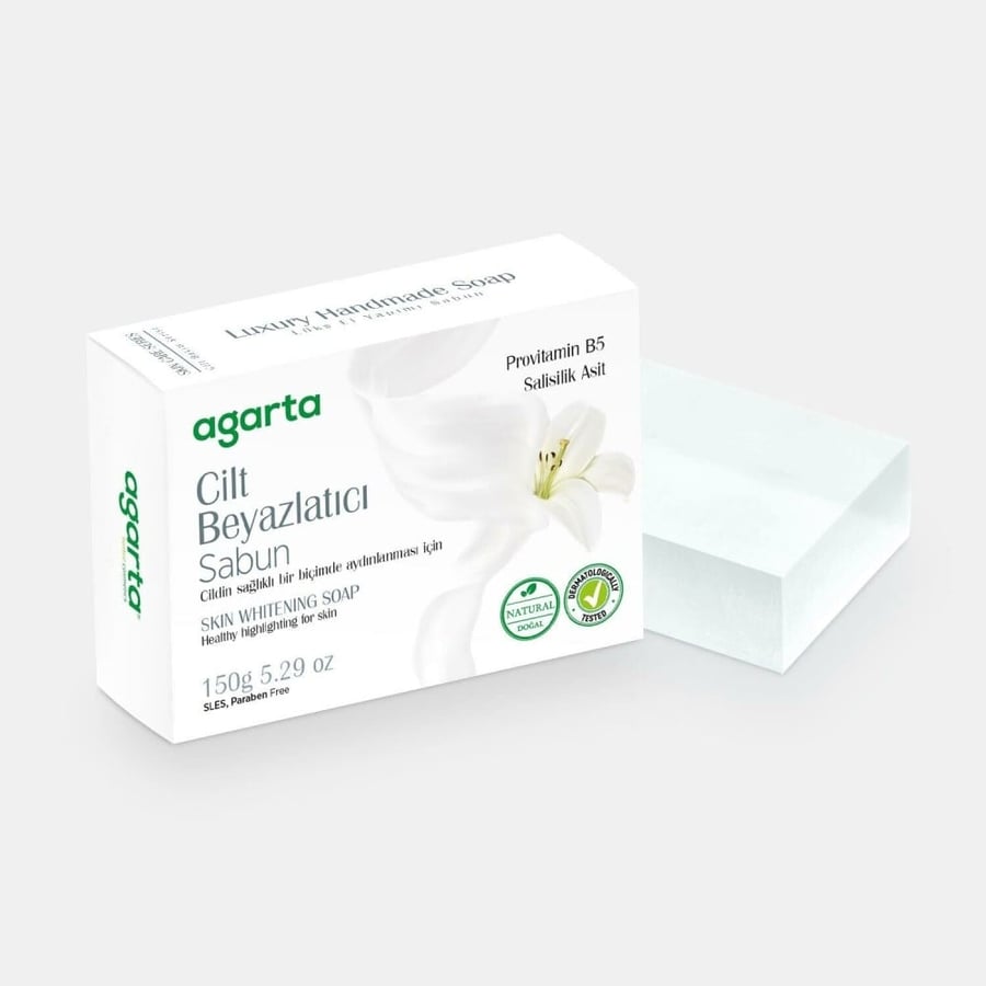 Skin whitening soap from Aqarta 150 g