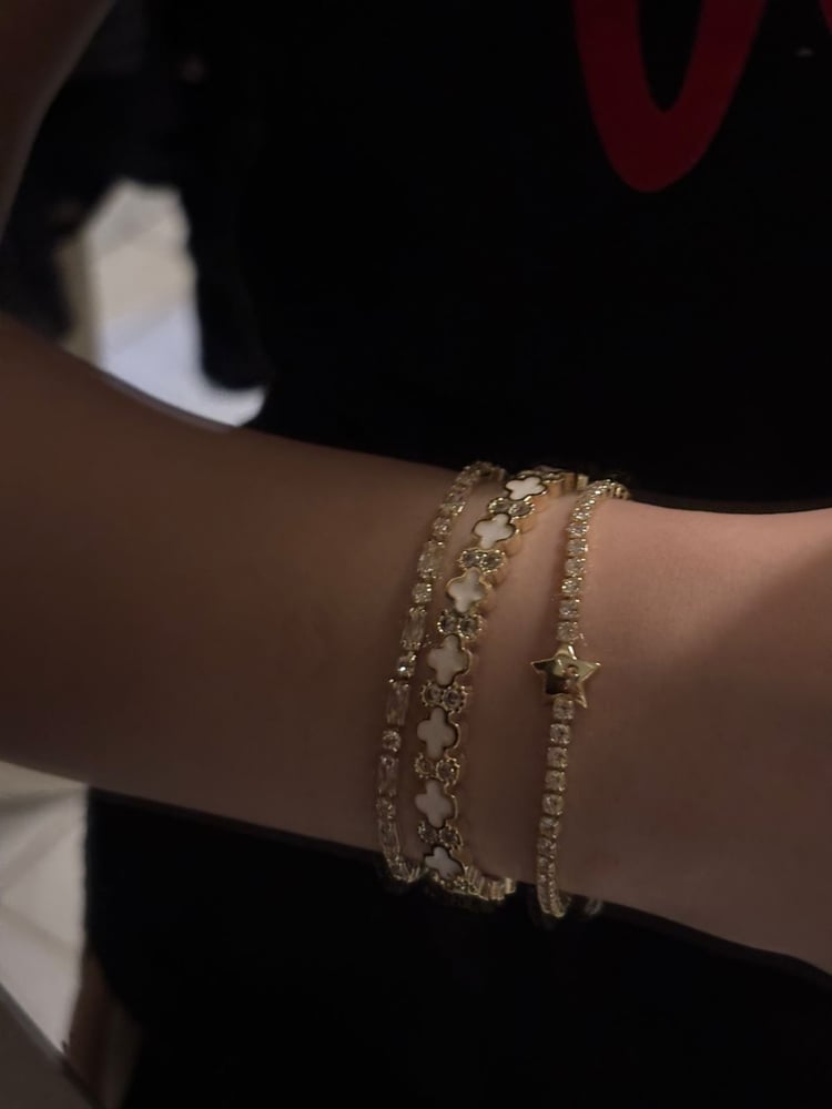 Set of three bracelets