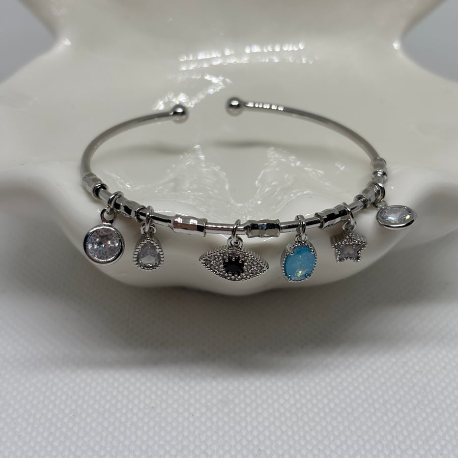 A beaded bracelet