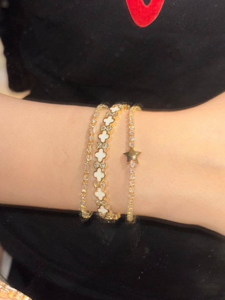 Set of three bracelets