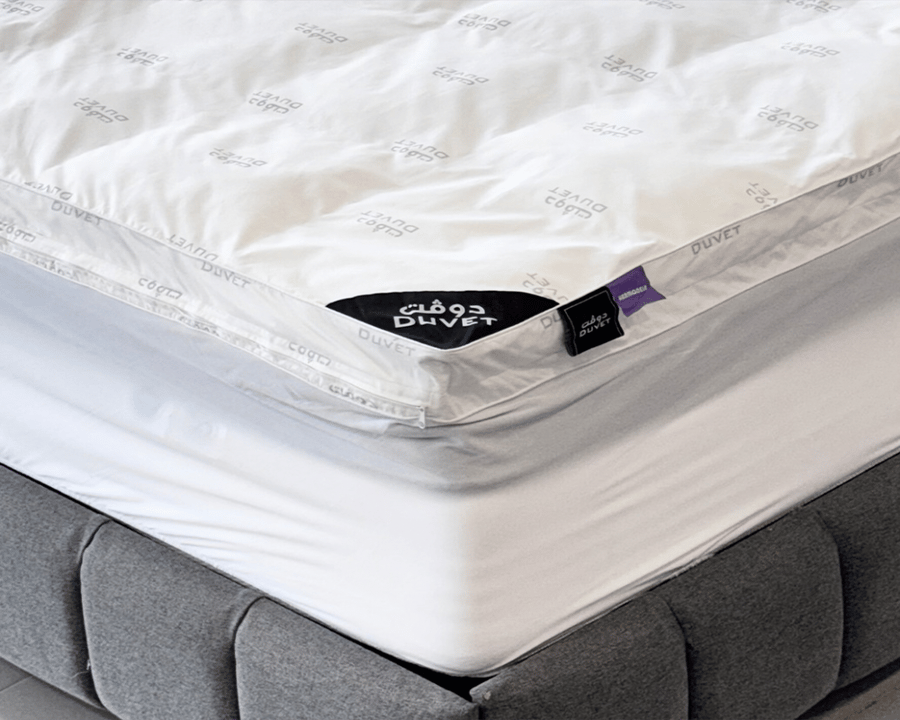 Harmonylla bed padding: 100% cotton, memory foam filling, covered - single and a half