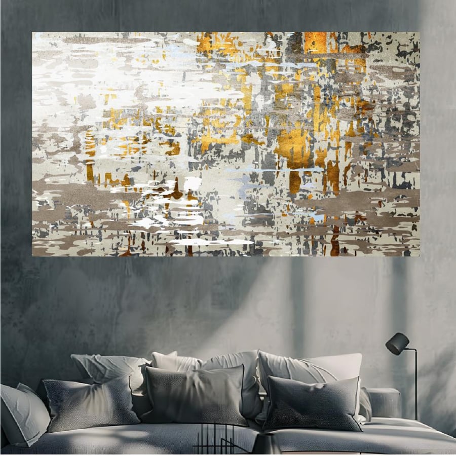 Abstract wall panel with modern design