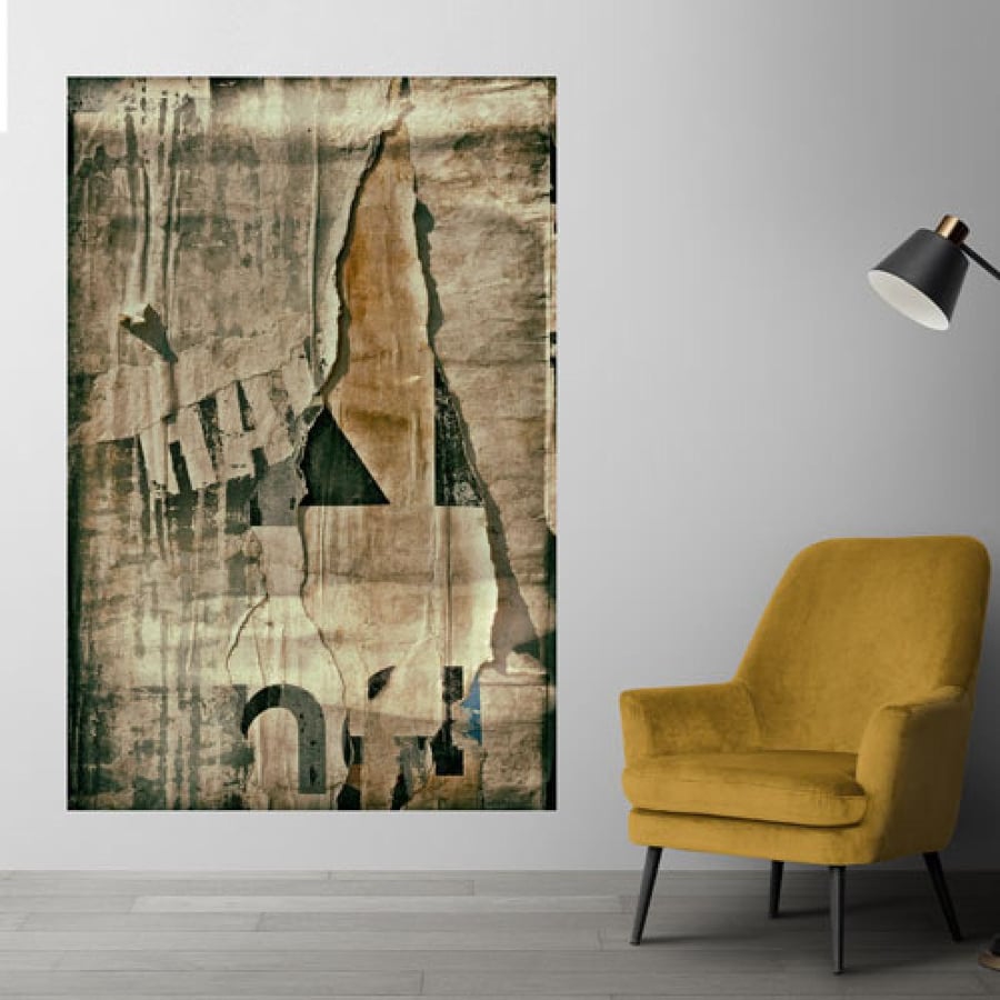 Modern abstract art wall panel