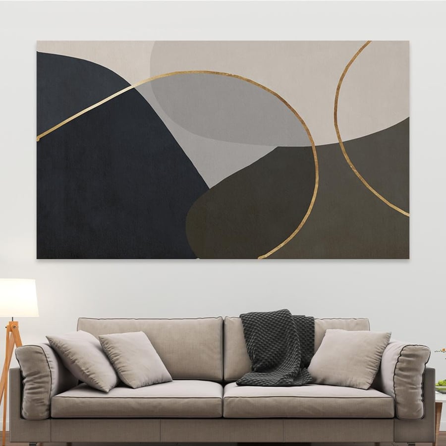 Abstract wall panel with modern design