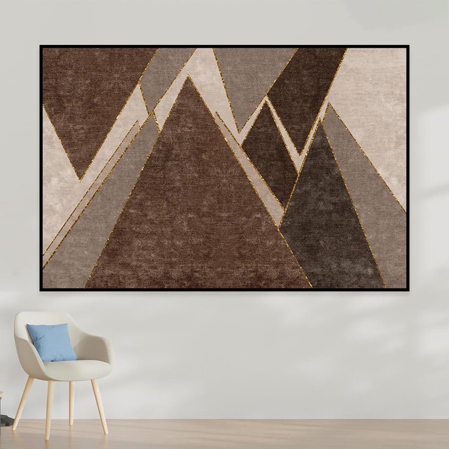 Abstract wall panel with modern design