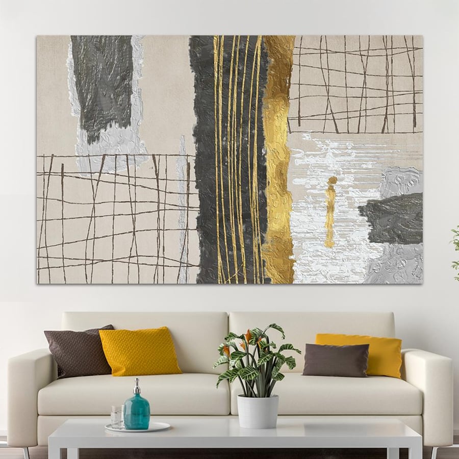 Abstract wall panel with modern design