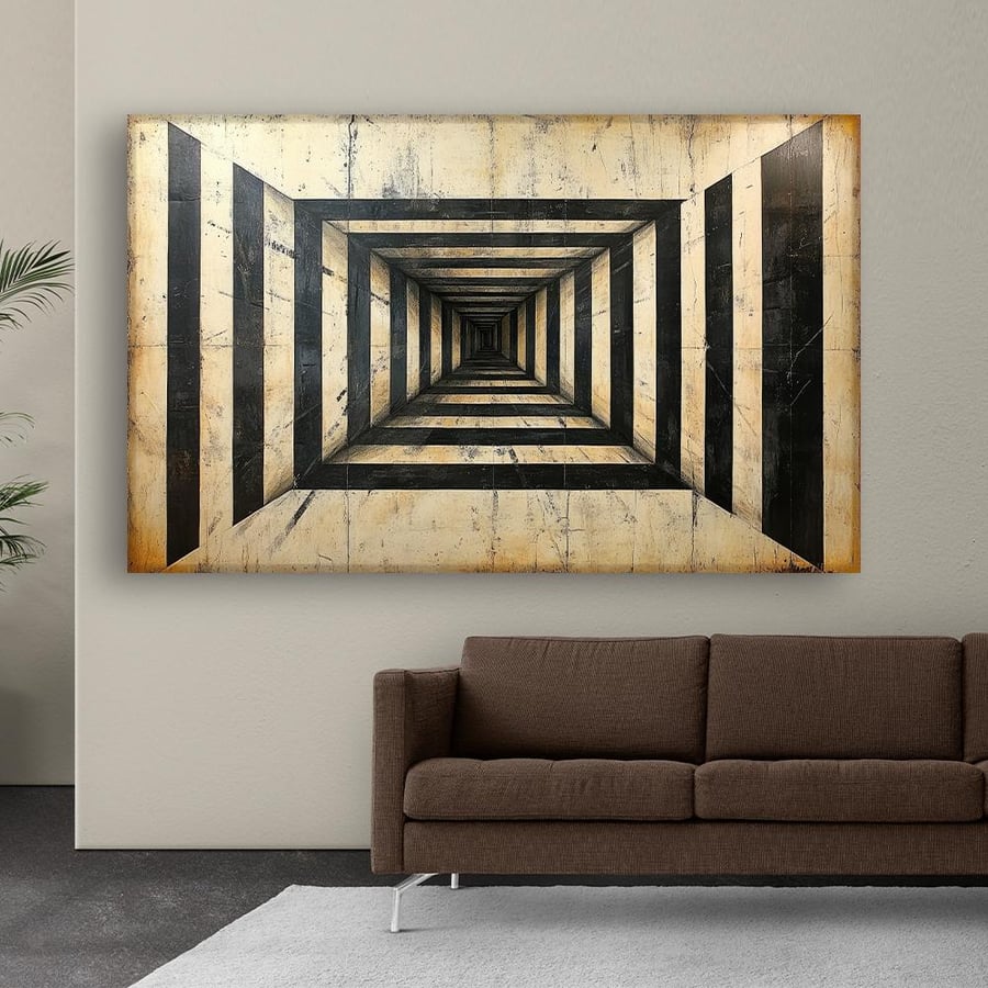 Abstract wall panel with modern design