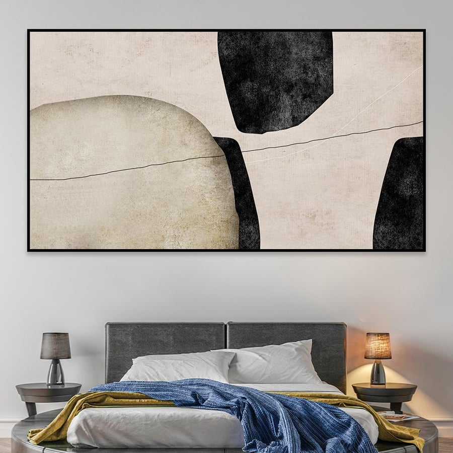 Abstract wall panel with modern design