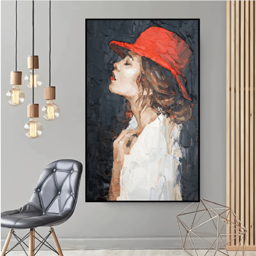 لوحة جدارية فنية ، بتصميم مودرن