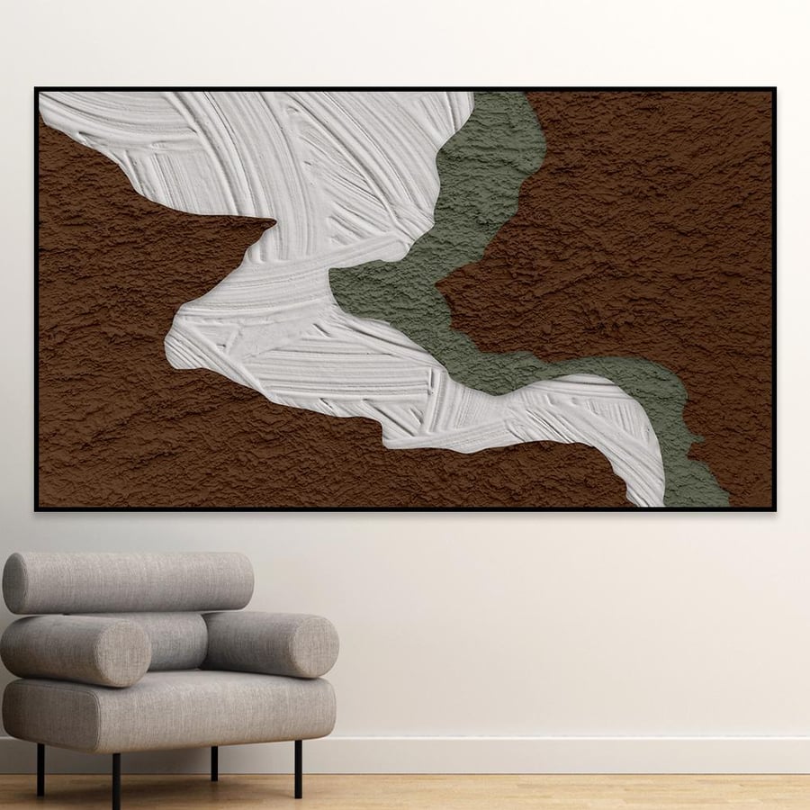 Abstract wall panel with modern design