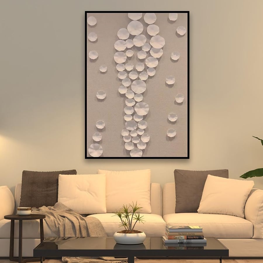 Gypsum board with a distinctive design