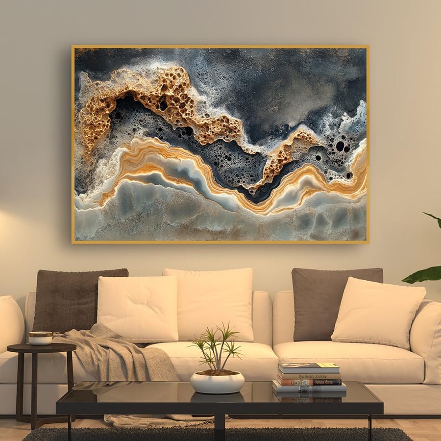 Abstract wall panel with modern design