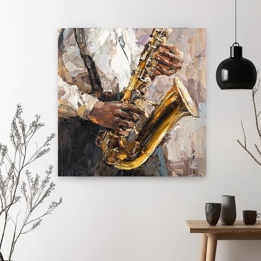 Artistic wall panel with a modern design
