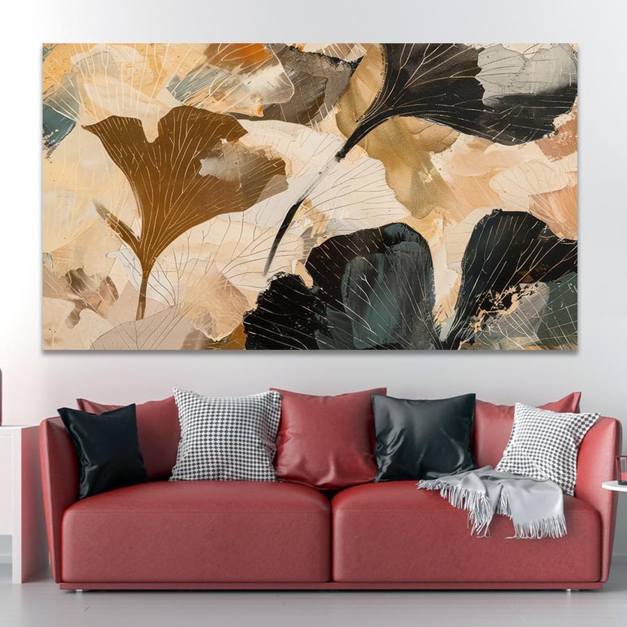 Abstract wall panel with modern design