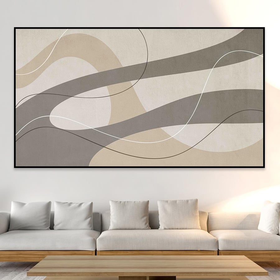 Abstract wall panel with modern design