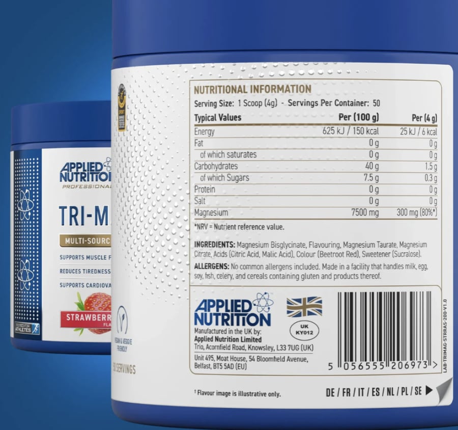 Applied Nutrition Tri-Magnesium – أبلايد نيوترشن تراي ماغنيسيوم